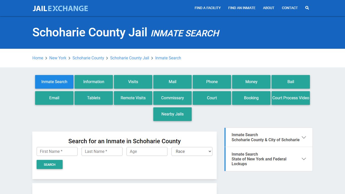 Schoharie County Jail, NY Inmate Search: Roster & Mugshots